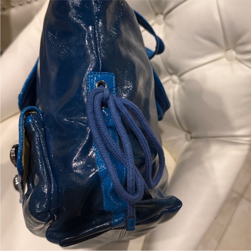 Rare Coach Poppy Spotlight Patent Leather Handbag - Picture 9 of 16